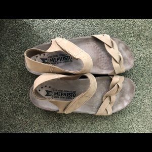 Mephisto Tan Sandals